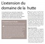 L’extension du domaine de la hutte L’extension du domaine de la hutte